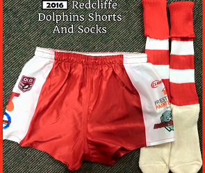 dolphins shorts redcliffe football players official