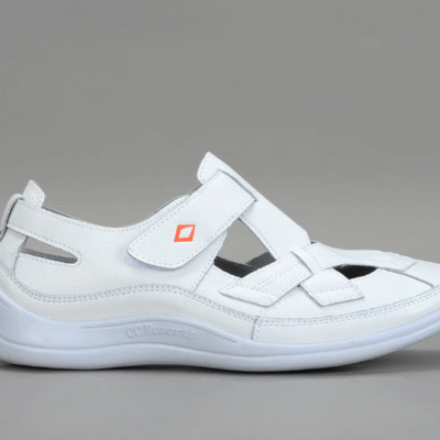 CCRESORTS Ladies White JACKIE Bowls Shoe