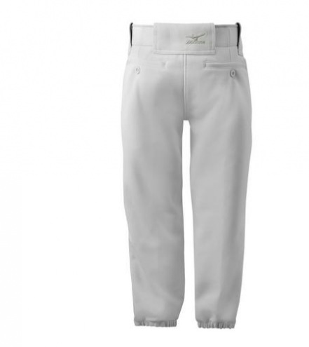 Mizuno Womens Select Belted Baseball / Softball Pant GREY - Image 3