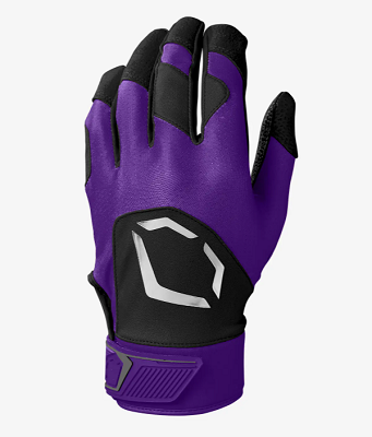 under armour purple batting gloves