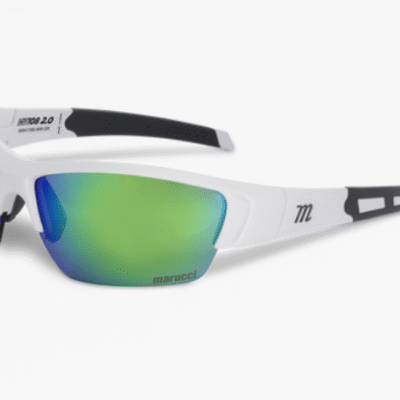 MARUCCI MV108 Performance Sunglasses : White Green