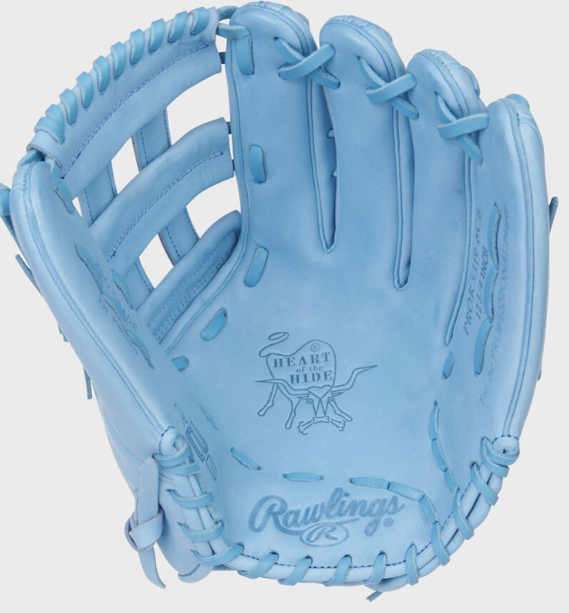 Blue sales rawlings glove