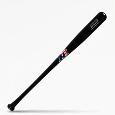 MARUCCI USA Professional Cut Black Maple Wood Baseball Bat