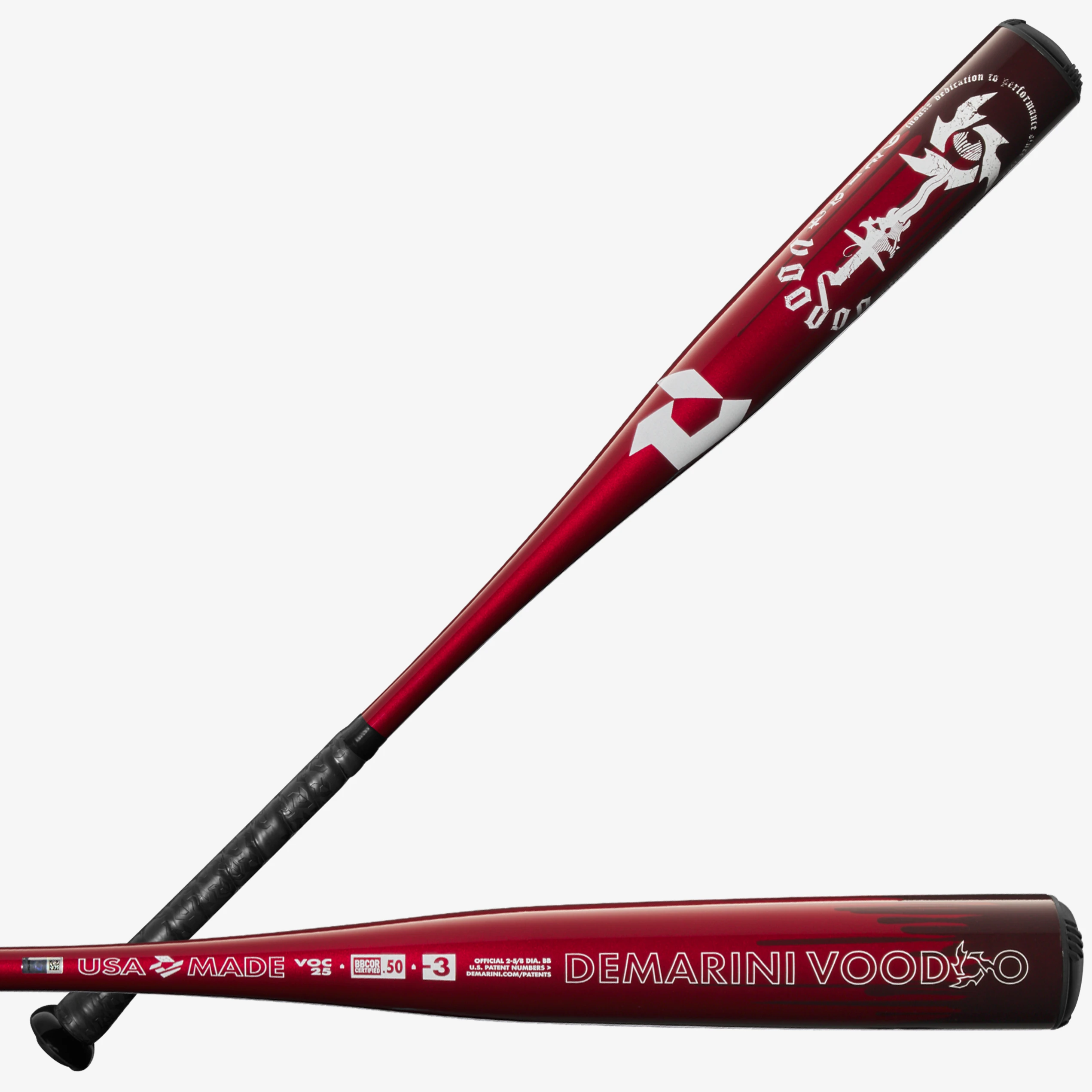 2025 DeMarini Voodoo® One (3) BBCOR Baseball Bat Leading Edge Sport