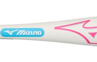 Mizuno FINCH FASTPITCH -13 Softball Bat : White Pink Blue